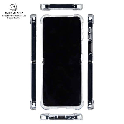 Marvel Dr. Doom Portrait Galaxy Z Flip6 Clear Case